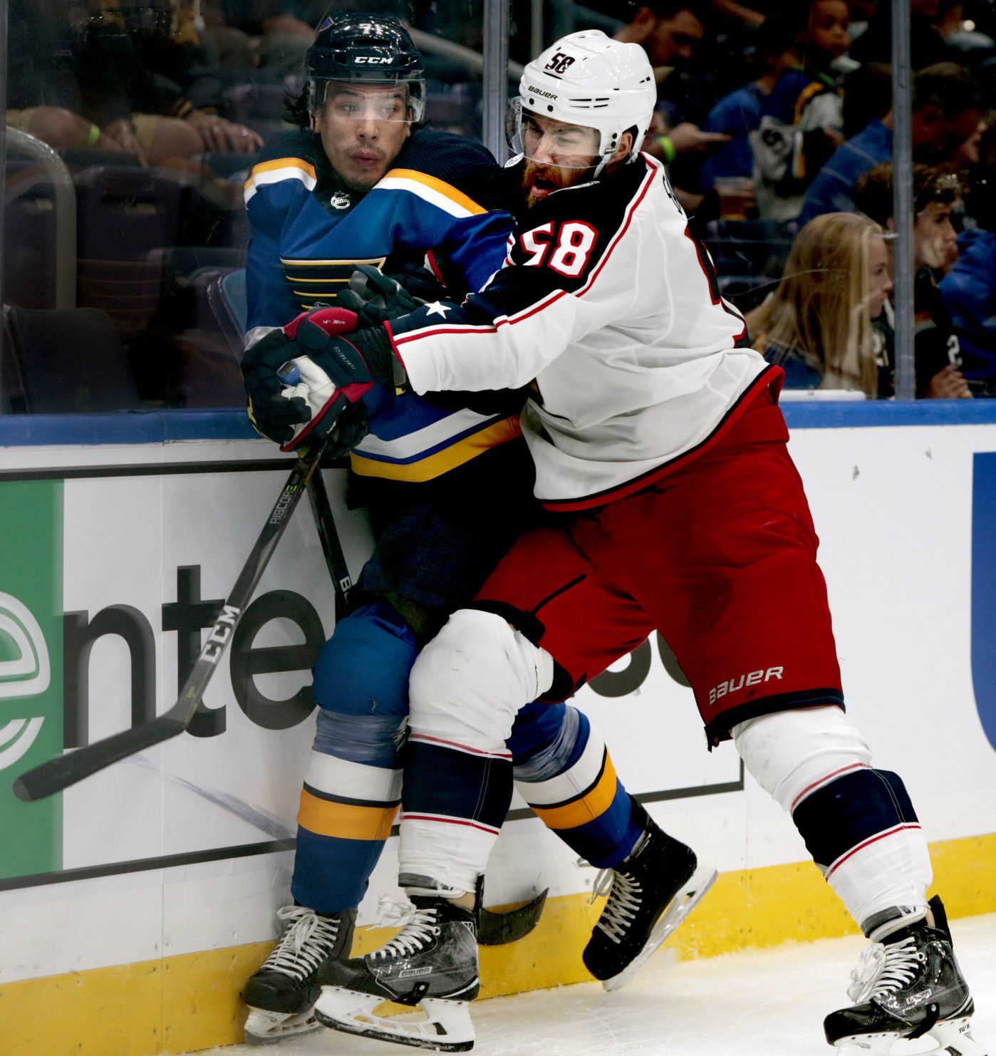 Blues host preseason game against Blue Jackets